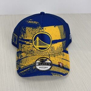 Golden State‎ Warriors New Era 9FORTY A-Frame OTC NBA 24 Tip Off Hat Blue NEW